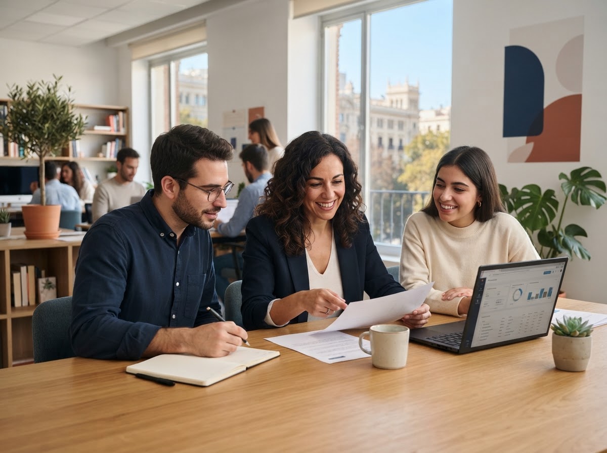 FianzaLanza — equipo de análisis revisando modelos de inteligencia artificial aplicados a inversión